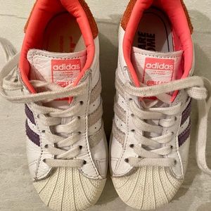 Adidas Superstar Girls are Awesome 11.5